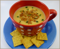 Easy Cheesy Crock Pot Potato Soup (Slow Cooker) Recipe ... image