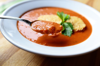 Tomato Soup with Parmesan Croutons - The Pioneer Woman image