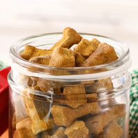 Peanut Butter and Pumpkin Dog Treats Recipe | Allrecipes image