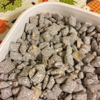 PEANUT BUTTER CHEX MIX WITH POWDERED SUGAR RECIPES