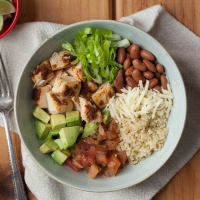 Chipotle Chicken Quinoa Burrito Bowl Recipe | EatingWell image