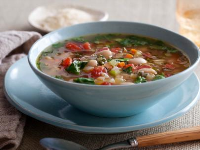 Tuscan Vegetable Soup Recipe | Ellie Krieger | Food Network image