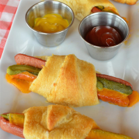 Easy Cheesy Hot Dog Crescent Rolls Recipe | Allrecipes image