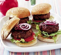 Beef burger recipes - BBC Good Food image