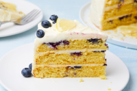 Best Lemon Blueberry Cake Recipe - How to Make Lemon ... image