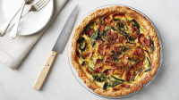 Bacon and Spinach Quiche Recipe - Martha Stewart image