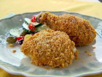 Chicken Baked in Cornflake Crumbs Recipe - Food Network image