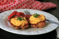 Keto Cheesy Bacon and Egg Cups Recipe | Allrecipes image