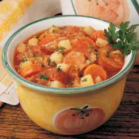 Sauerkraut Soup Recipe: How to Make It - Taste of Home image
