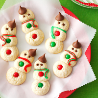 Snowman Cookies Recipe: How to Make It - Taste of Home image