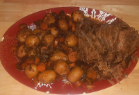Pressure Cooker Pot Roast | Just A Pinch Recipes image