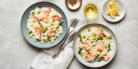 Shrimp Risotto With Asparagus and Lemon Recipe | Epicurious image
