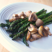 Roasted Asparagus and Mushrooms Recipe | Allrecipes image