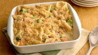 CHEESY NOODLE CASSEROLE WITH CHICKEN RECIPES