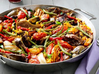 Vegetable Paella Recipe | Food Network Kitchen | Food Network image