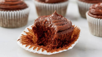 Better-For-You Chocolate Cupcakes Recipe - BettyCrock… image