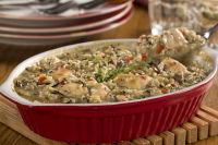 CHICKEN AND RICE BAKE WITH MUSHROOM SOUP RECIPES