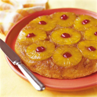Skillet Pineapple Upside-Down Cake Recipe | MyRecipes image
