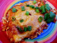 CHICKEN AND CHEESE ENCHILADAS WITH RED SAUCE RECIPES