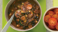Vegetarian Black-Bean Chili Recipe | Martha Stewart image