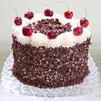 Black Forest Cake Recipe from Scratch - My Cake School image