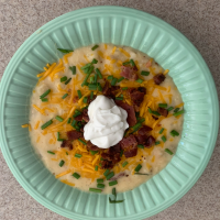 Brett's Slow Cooker Loaded Baked Potato Soup - Allrecipes image