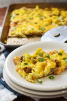 Crescent Roll Breakfast Pizza | fast & easy family favorite! image