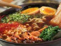 Three's Ramen Bowl Recipe | Food Network image