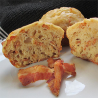 Bacon Cheese Muffins Recipe | Allrecipes image