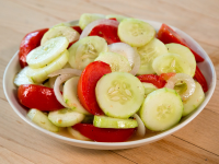 Marinated Cucumber-And-Tomato Salad Recipe | MyReci… image