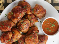 Sweet and Spicy Apricot BBQ Chicken Thighs Recipe ... image
