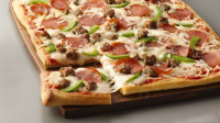 Sausage and Pepperoni Pizza Recipe - Pillsbury.com image