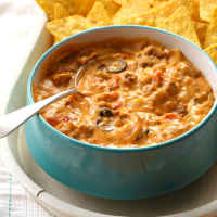 Cheesy Beef Taco Dip Recipe: How to Make It - Taste of Home image