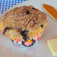 Healthier To Die For Blueberry Muffins Recipe | Allrecipes image