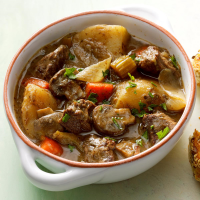 Slow-Simmered Burgundy Beef Stew Recipe: How to Make It image