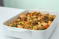 Loaded Potato and Buffalo Chicken Casserole Recipe image