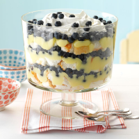 Blueberry Lemon Trifle Recipe: How to Make It - Taste of Home image