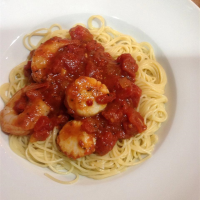 Shrimp, Clams, and Scallops Pasta Recipe | Allrecipes image