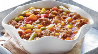 Easy Vegetable-Beef Soup Recipe - BettyCrocker.com image