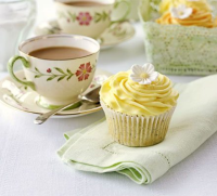 Lemon & poppyseed cupcakes recipe - BBC Good Food image