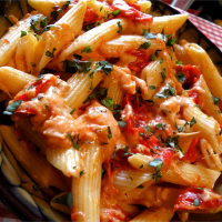 Tomato Basil Penne Pasta Recipe | Allrecipes image