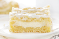 Lemon Cream Cheese Coffee Cake - i am baker image