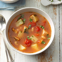 Roast Pork Soup Recipe: How to Make It - Taste of Home image