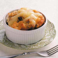 Grandmother's Bread Pudding with Lemon Sauce Recipe: Ho… image