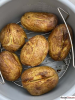 Ninja Foodi Baked Potato - Recipe This image