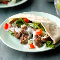 Ground Beef Gyros Recipe: How to Make It - Taste of Home image
