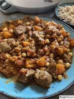 Slow Cooker Lamb Tagine - Recipe This image