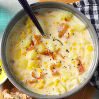 CLAM CHOWDER RECIPE WITH BACON RECIPES
