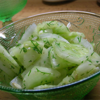 Cucumber Slices With Dill Recipe | Allrecipes image