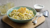Leek risotto recipe - BBC Food image